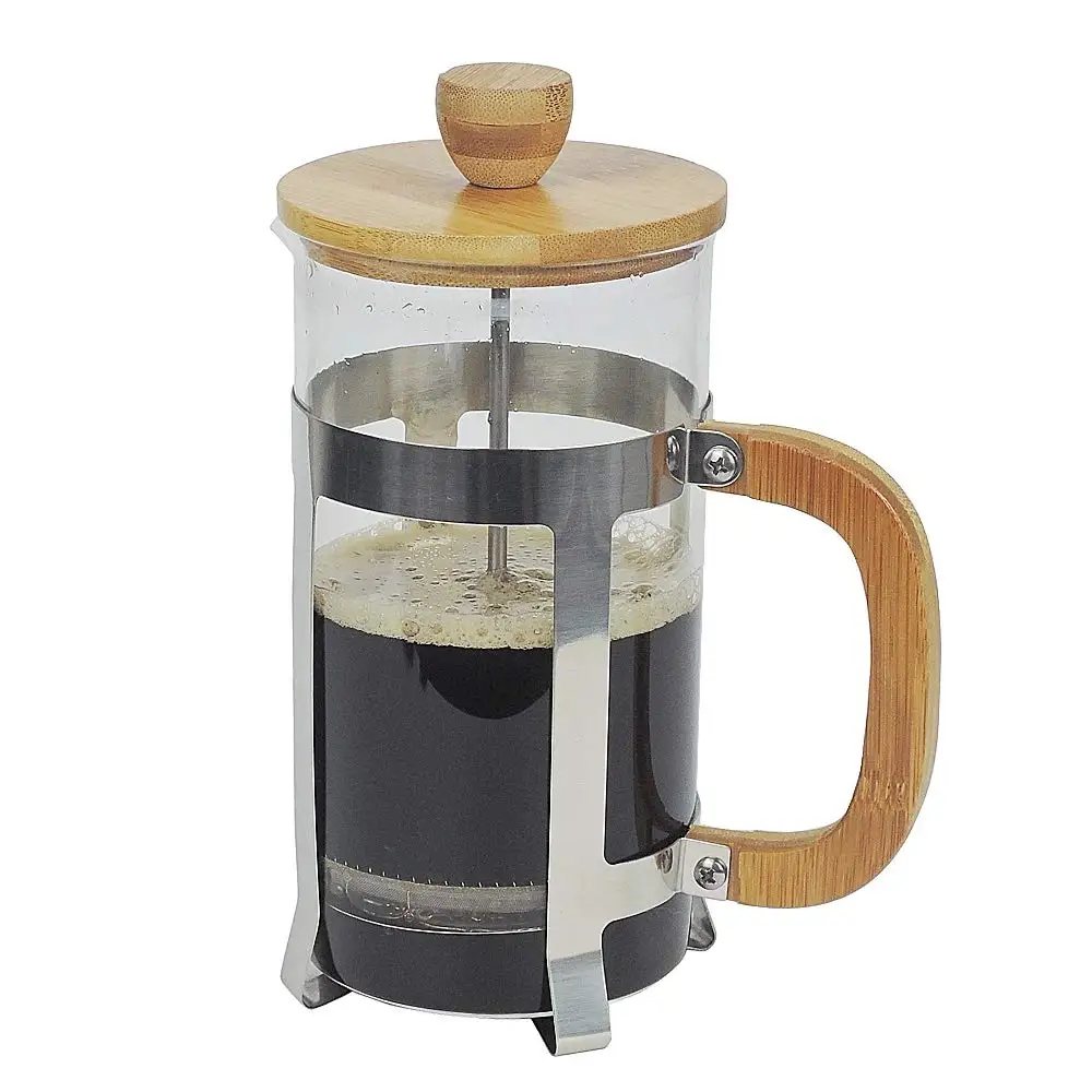 Французский Пресс Кофе чайник горшок с деревянной ручкой кофеварки 4Cup 27 унций 800