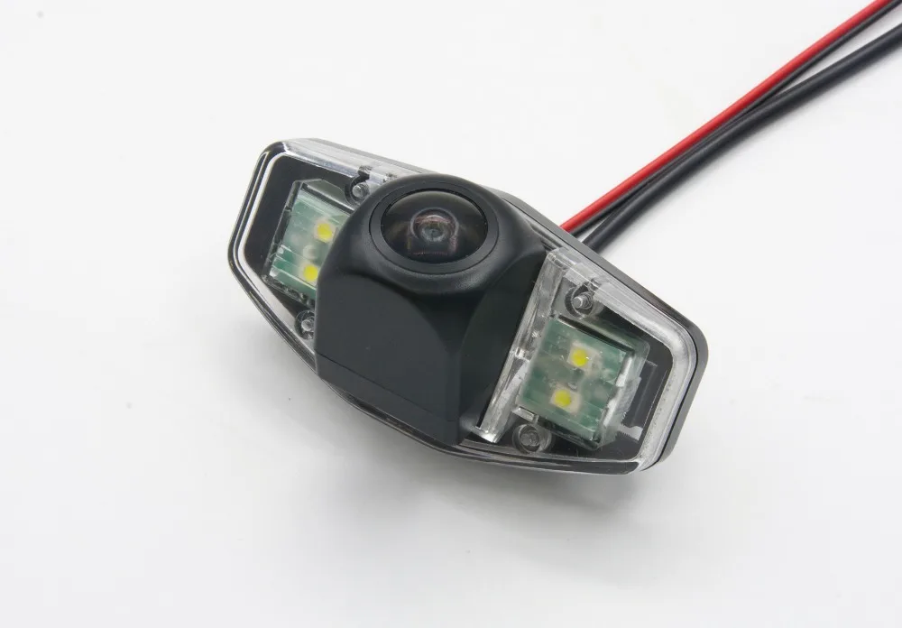 175 градусов Fisheye MCCD 12LED HD камера заднего вида Камера для Honda Accord 2001 2002 2003 2004 2005 2006 2007 2008 2009 2010 автомобильный монитор