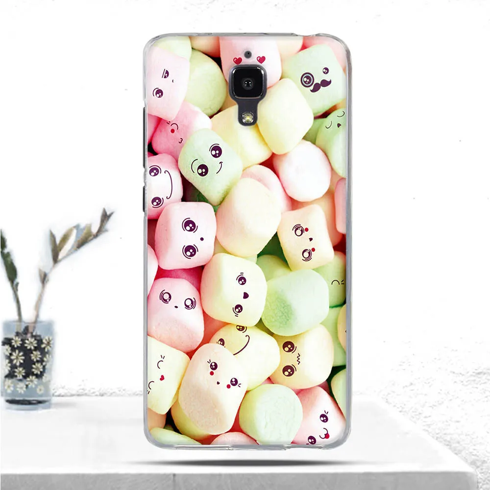 Защитный чехол для Xiao mi 4 MI4 M4 мягкий силиконовый накладка из ТПУ Mi
