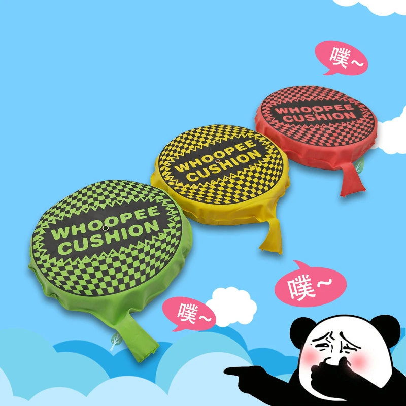 Kids Fun Baby Prank Toys Whoopee Cushion Jokes Gags Pranks Maker Trick Funny Toy Fart Pad Pillow Perdushka For Child Adult Toy