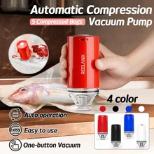 1000 мАч перезаряжаемый домашний компактный вакуумный насос портативный мини бытовой электрический воздушный насос сумки автоматическое сжатие