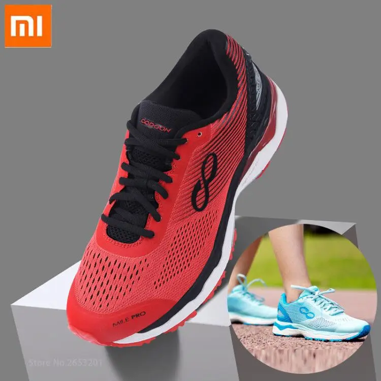 

Xiaomi Mijia Smart Running Shoes 21k Smart Chip Damping Light Breathable Shoes Intelligent AI Voice Control Sport Sneakers