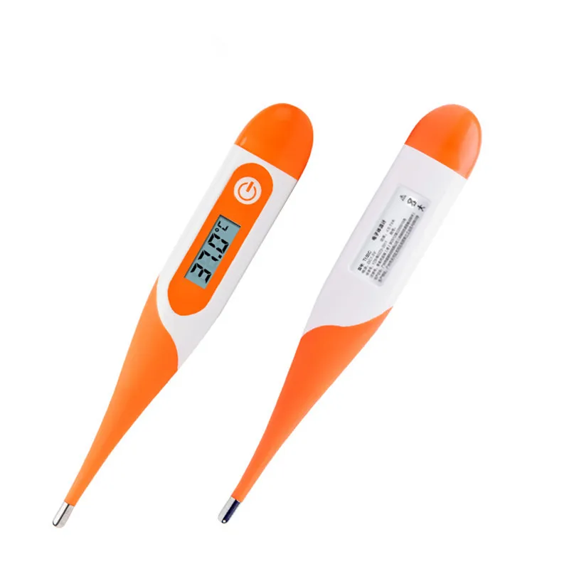 

Soft Head Electronic LCD Thermometer Digital Baby Adult Medical Thermometre Body Fever Temperature Measuring Tools