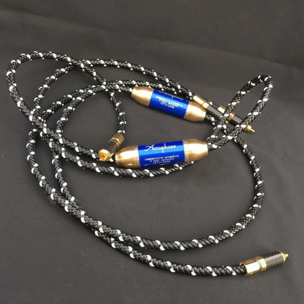 

Accuphase 35th Anniversary Edition RCA Plug interconnect Audio Cable Vinshle