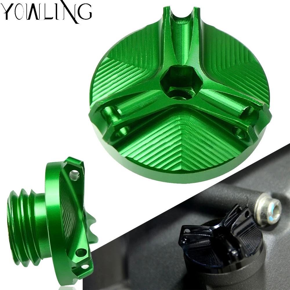 

FOR KAWASAKI Z750/S 2004 2005 2006 2007 2008 2009 2010 Accessories Motorcycle CNC Oil Filler Cap Plug Cover Screw Z750 Z750S