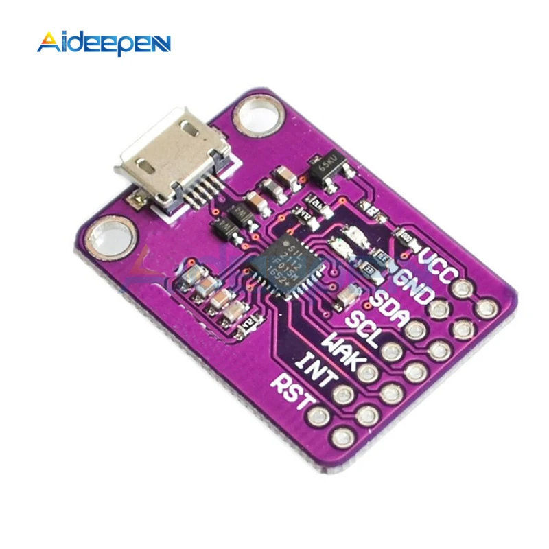 Плата фиксации CP2112 USB К I2C модуль связи 2 0 Micro 2112 оценочный комплект для модуля