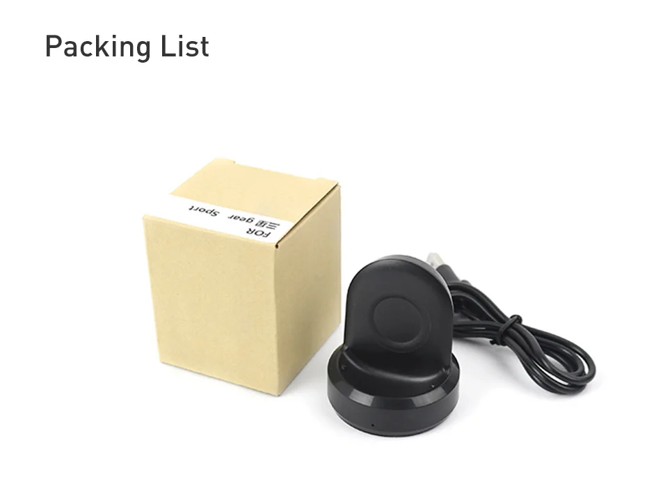 High Quality Wireless Charging Dock Charger Smart Watch Magnetic Adsorption Charging Satnd for Samsung Gear Sport Smart Watch (9)