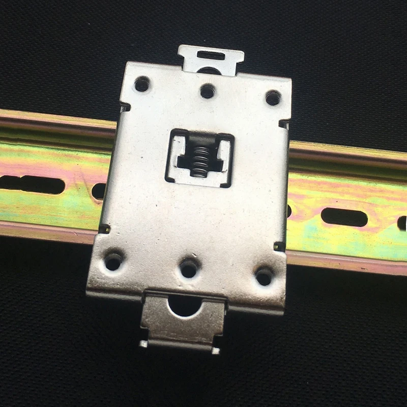 

Single Phase SSR 40DA 25DA AA DD 35MM DIN rail fixed Solid State Relay clip clamp R99-12 Solid State Relays mounting bracket