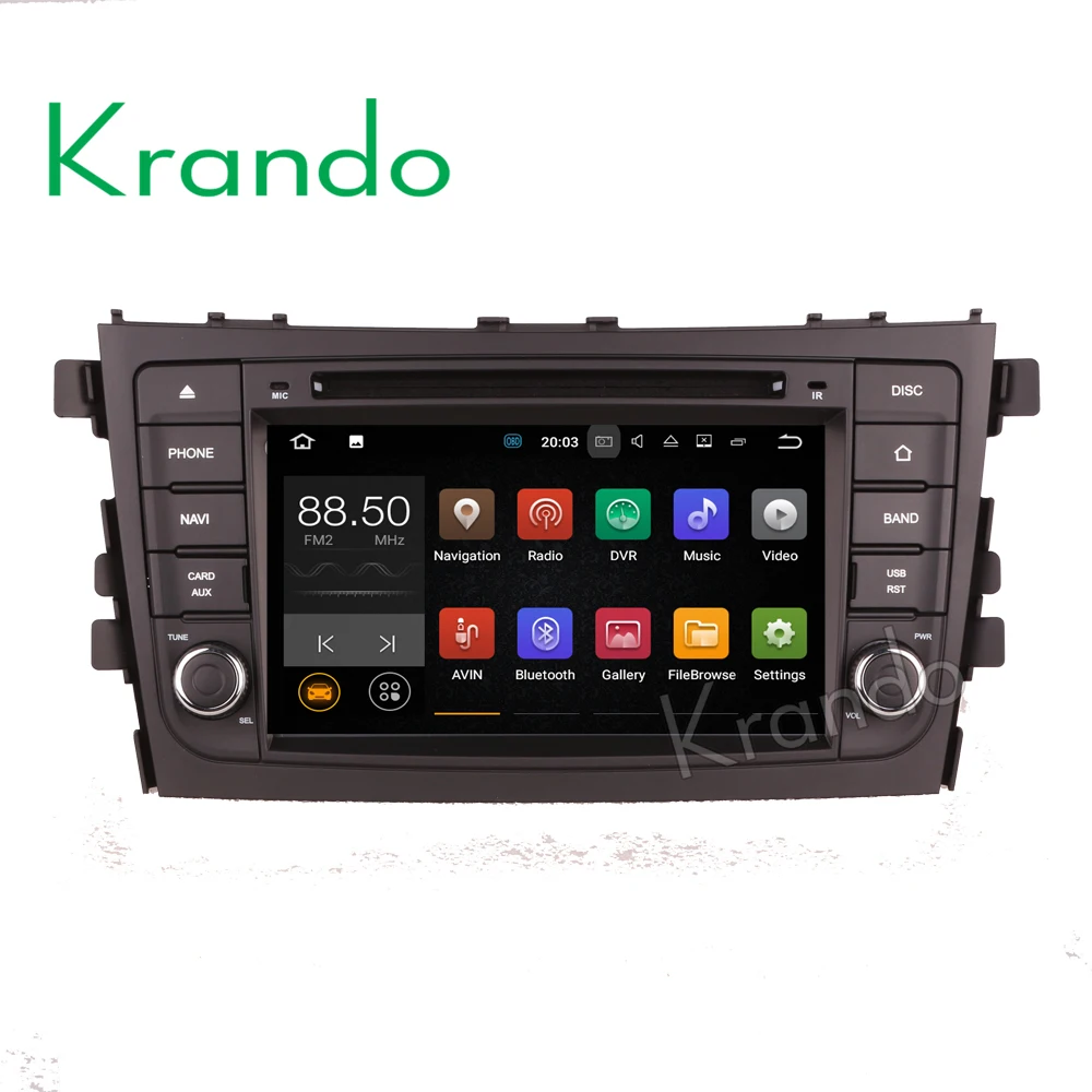 Krando 7 &quotAndroid 8 0 Автомобильная навигационная и мультимедийная система для Suzuki ALTO