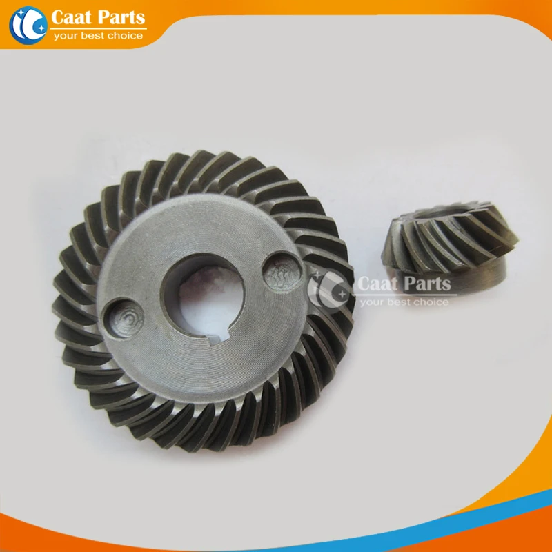 Free shipping! 2PCS/LOT, 2 in 1 Replacement Spiral Bevel Gear for Makita 9500 (N9500N) Angle Grinder, High quality ! free shipping 2pcs blank sublimationcrystal images 80 60 25 mm tag diy gift printing sublimation ink transfer print