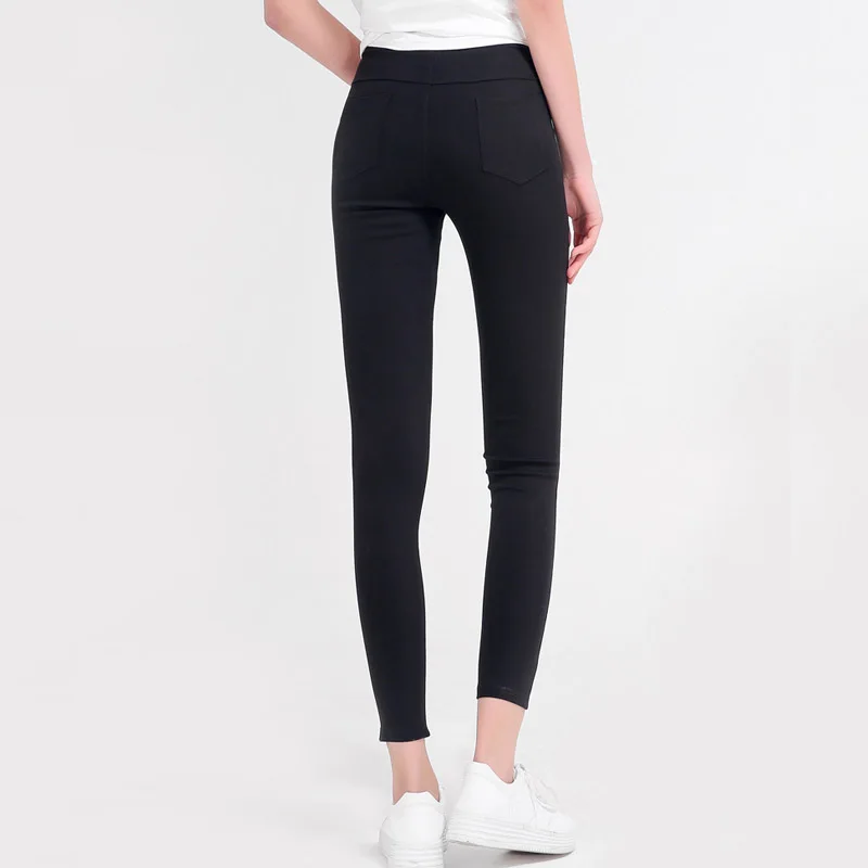 Ms. wearing a rich section in spring and summer. High-elastic button mid-rise leggings. Pocket plus high-grade magic pants. Ms. wearing a rich section in spring and summer. High-elastic button mid-rise leggings. Pocket plus high-grade magic pants.