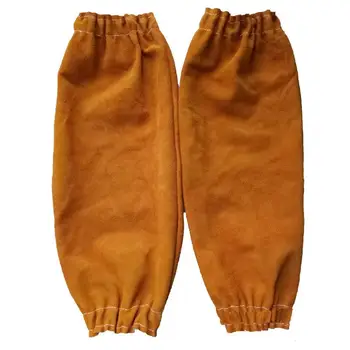 

Sleeve Bilateral Elastic Cuff Arm Protector Leather Work Heat Protection Armband Welder Cuff Welding Sleeves