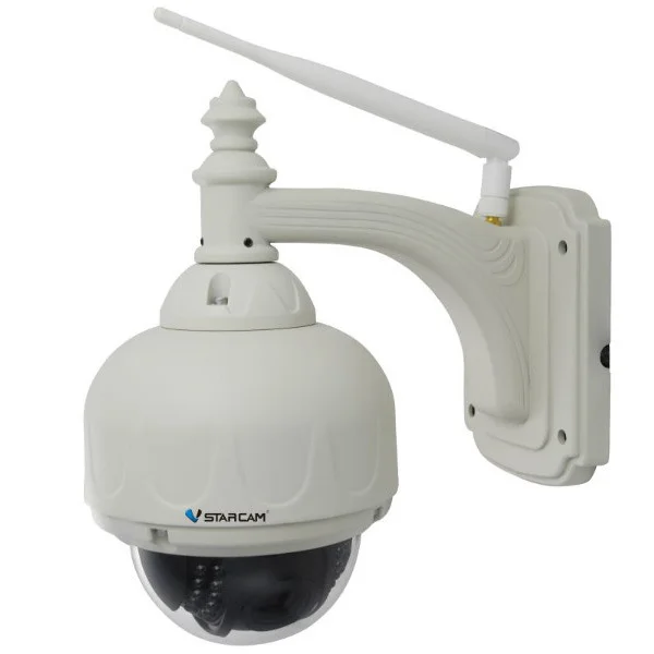 Vstarcam C7833WIP P2P Plug and Play Outdoor PTZ Wireless/WiFi 1MP HD 720P IP Camera Security with Pan/Tilt SD Card IR Cut 2015 vstarcam t6835 micro tf sd card security ip camera wireless wifi p2p plug