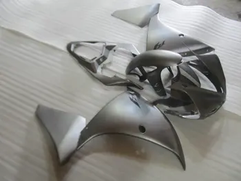 

Custom Motorcycle Fairing kit for YAMAHA YZFR1 09 10 11 YZF R1 YZF1000 2009 2010 2011 ABS Plastic Grey Fairings set+gifts YE18
