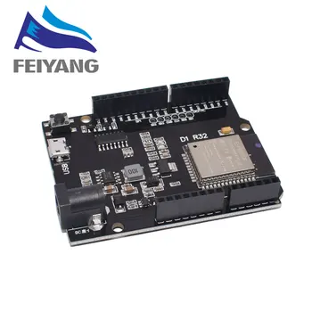

ESP32 For Wemos D1 Mini For Arduino UNO R3 D1 R32 WIFI Wireless Bluetooth Development Board CH340 4M Memory One