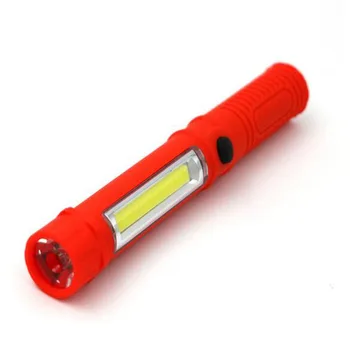 

LED COB Flashlight Pen Multifunction10W LED Torch Light cob Handle work flashlight Work Hand Torch Flashlight With Bottom Magnet