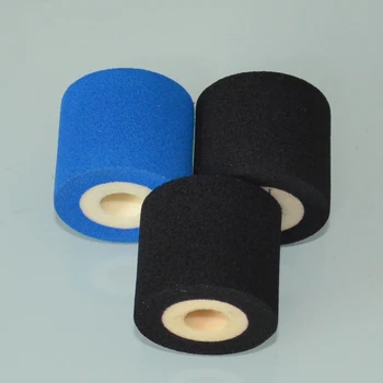 

Black Diameter 36mm Height 40mm mountable imprinter hot ink printer roller for continuous band sealer