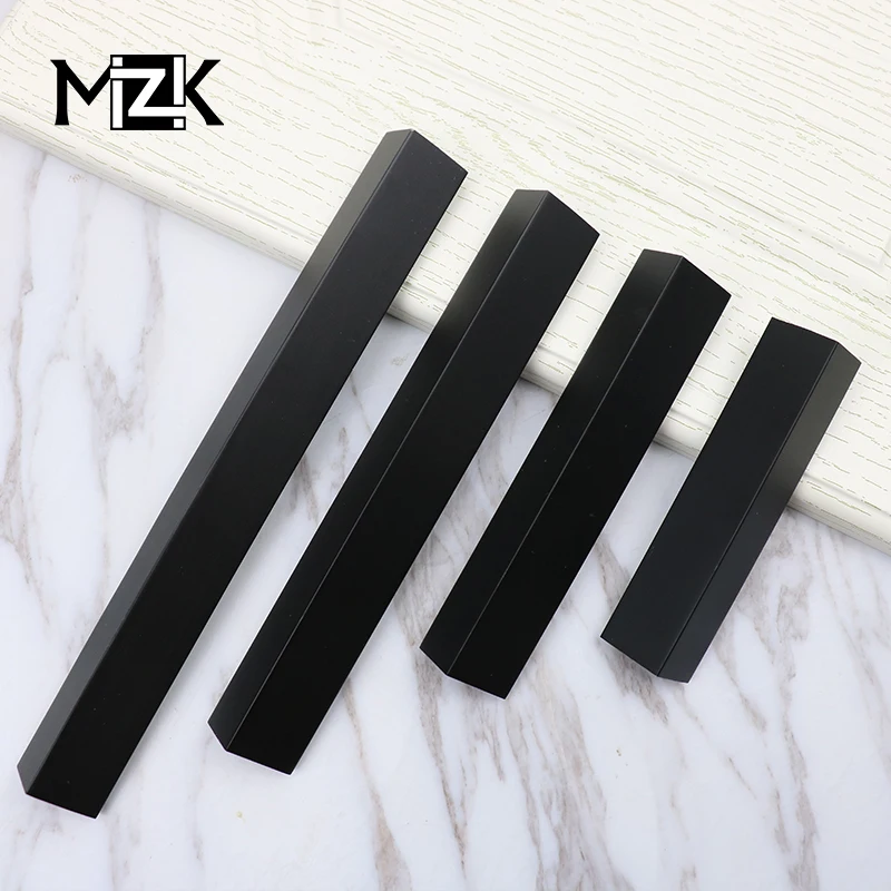 Modern minimalist space aluminum alloy handle furniture wardrobe door