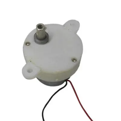 

2 pcs Plastic 12VDC Small Gear Motor S30K 14r Speed Slowing For Rotate Toys