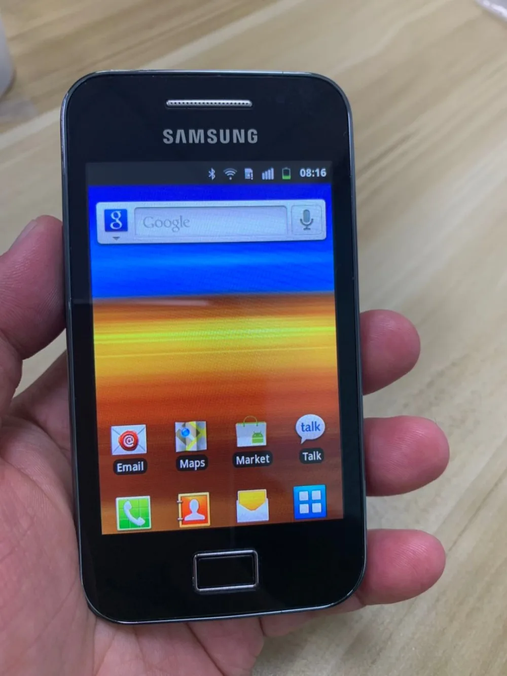 Дешево 100% Оригинальный разблокированный samsung Galaxy ACE S5830 S5830i сотовый телефон 3g Wifi font b gps b font 5MP камера телефон один год гарантии Бесплатная доставка