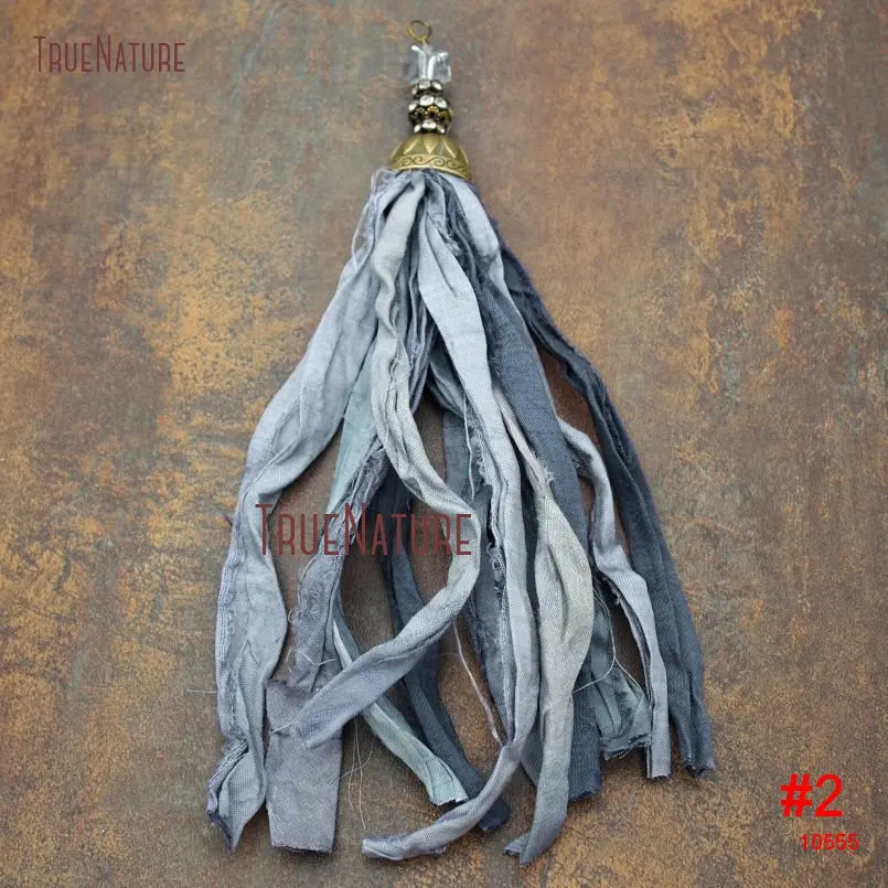 20180303-PM10556- Gray Shades Sari Silk Tassel Pendant_2