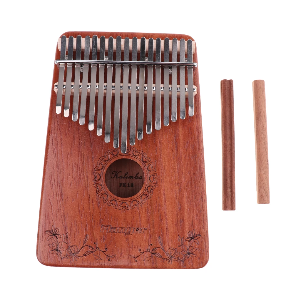 2pcs Kalimba Thumb Piano Wooden Bridge for 17 Keys Kalimba Thumb Piano Finger Percussion DIY Material
