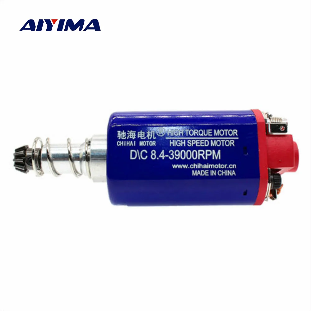

Aiyima DC Geared Motor DC8.4V 39000RPM High Speed Large Toque D Airsoft AEG 480 Neodymium Magnetic Motor For Airsoft BBgun