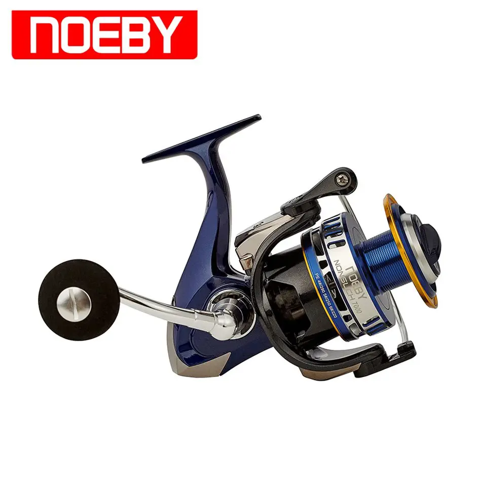 Carrete de Pesca 10 + 1bb 1 de Metal Noeby Fiação Carretel Roda Nonsuch 6000 – 7000 Série 4.9: Completo Moulinet Bobina Peche