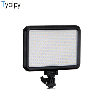 

Tycipy PT-300B LED Video Light Lamp 3200K-5600K Bi-color Dimmable Photographic Lighting for Canon Nikon Pentax DSLR Camera