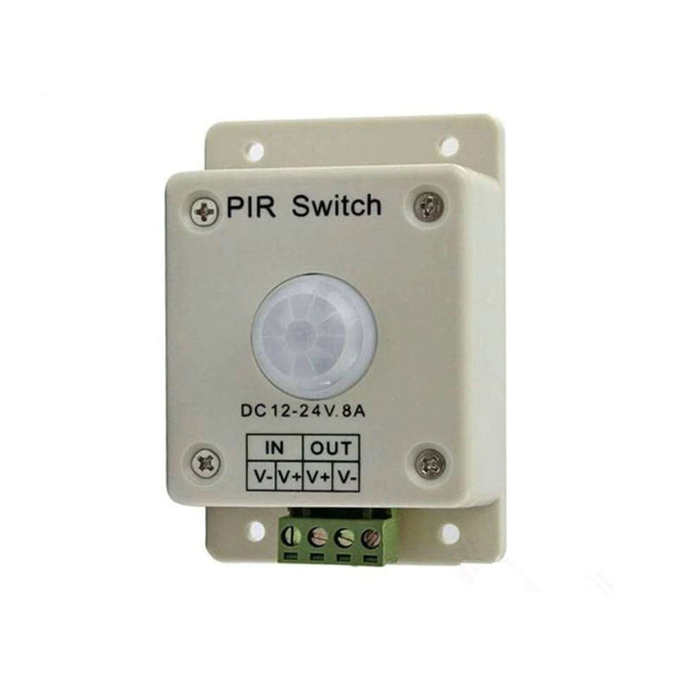 12V 24V infrared PIR Motion Sensor Switch Controller For Strip Lights