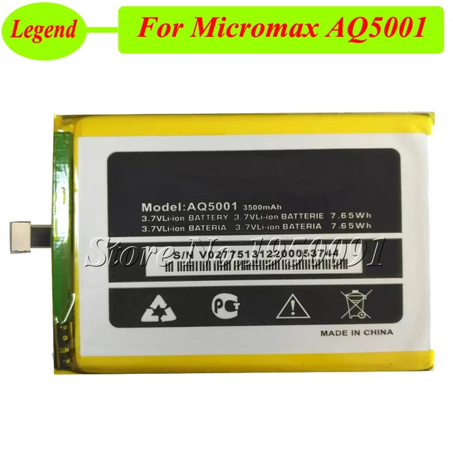 Micromax aq5001 аккумулятор