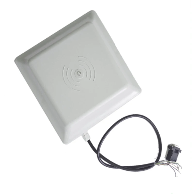 UHF RFID кард ридер 6 м длинный диапазон 8dbi антенна RS232/RS485/Wiegand считывание