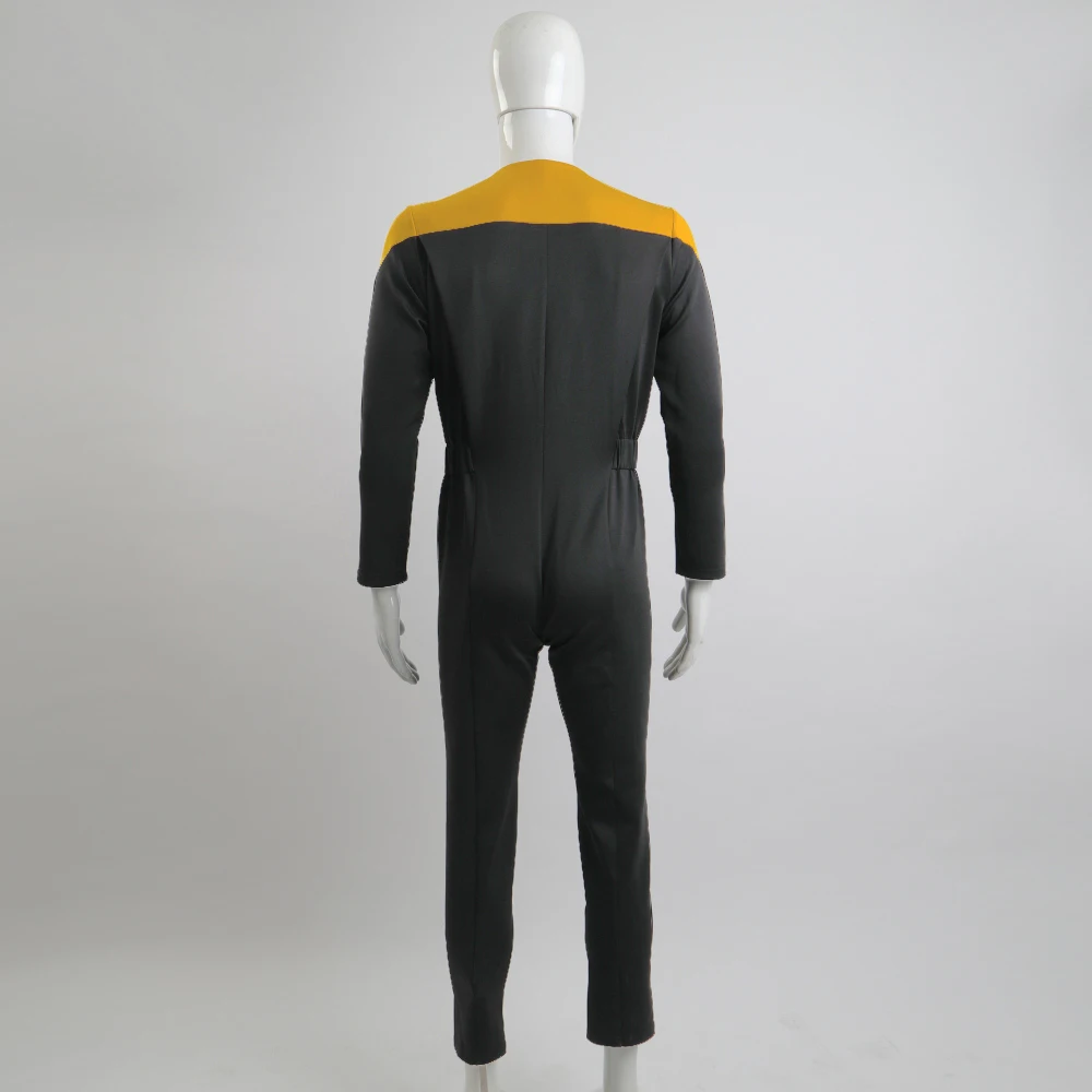 Star Deep Space Nine Trek Commander Sisko Duty cosplay комбинезон желтый костюмы для Хэллоуина Prop