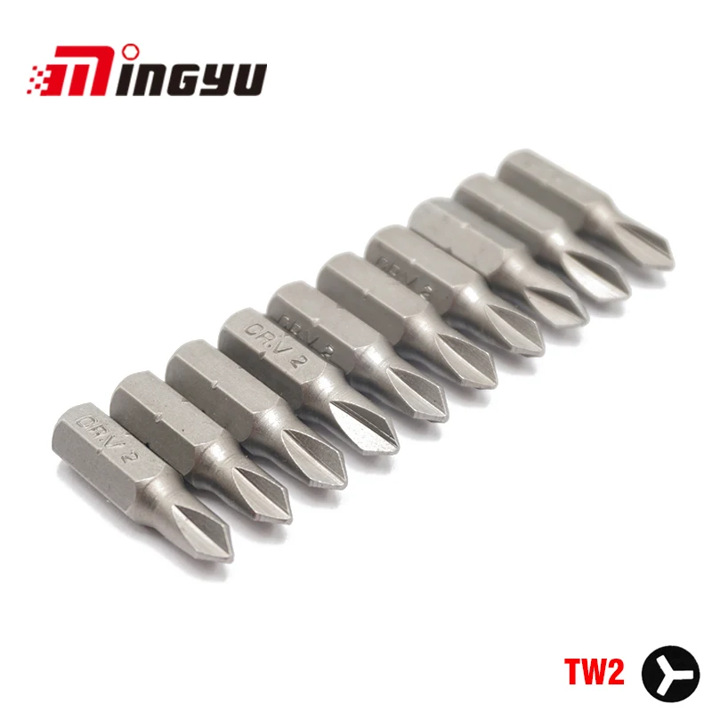10 шт. Набор бит для отвертки 1/4 дюйма 25 мм|chave de fenda|screwdriver bit setscrewdriver bits |