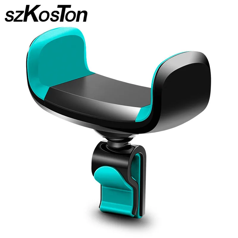 아이폰 X 7 8 6 6s 5 5s SE 에어 벤트 마운트 홀더 스탠드 360 도 회전 지원 모바일 카폰 스탠드에 대한 자동차 전화 홀더