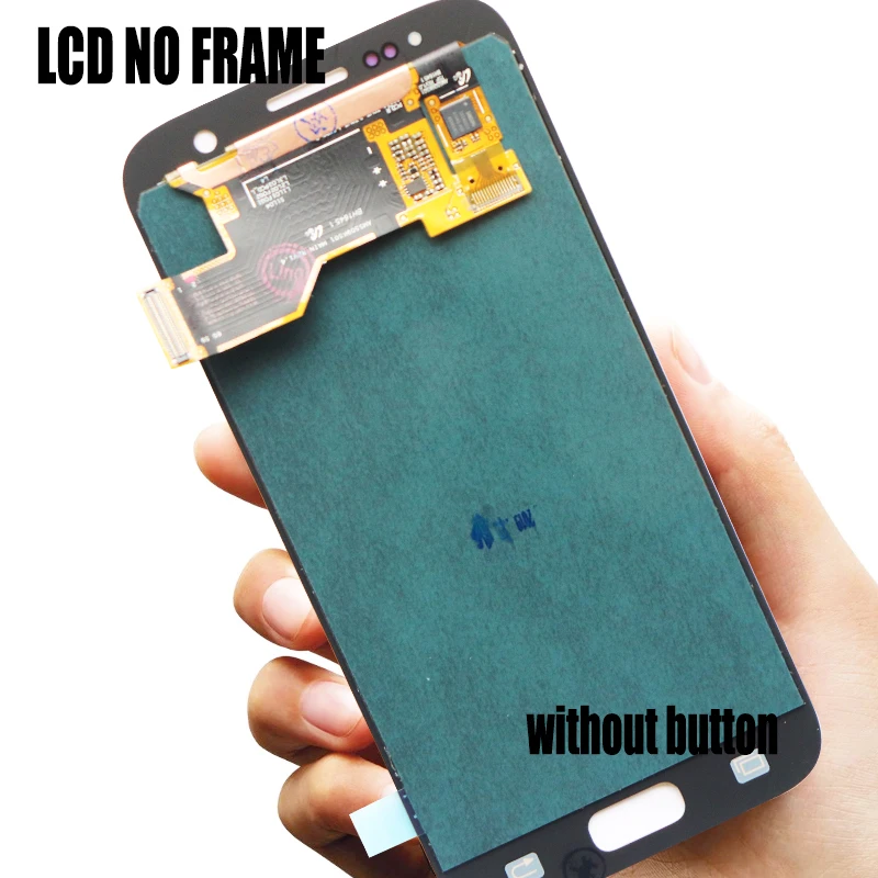 Оригинальный ЖК дисплей с рамкой для SAMSUNG Galaxy S7 LCD G930 G930F сенсорным экраном