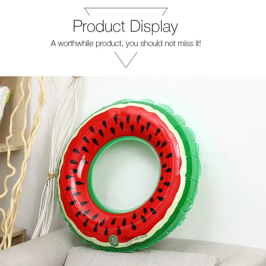 Watermelon Inflatable Adult Children Swimming Ring Inflatable Pool Float Circle For Adult Children