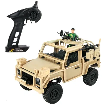 

MN-96 RSOV 1/12 2.4G 4WD Crawler RC Car Cavalry Jeep Vehicle With LED Light RTR Z514