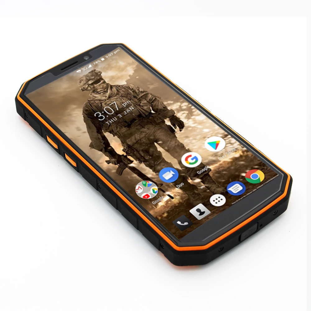IP68 shockproof mobile phone 6500mAh 5.5\