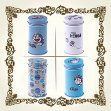 50 шт./партия розничная небольшой свежий оловянный цилиндр портативный ящик для хранения