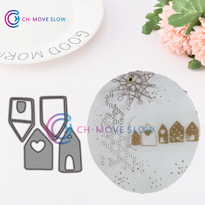 

CH 2019 New Arrival Four Love Arrow Metal Cutting Dies Stencils for Scrapbooking/photo Album Decorative Embossing DIY Cards