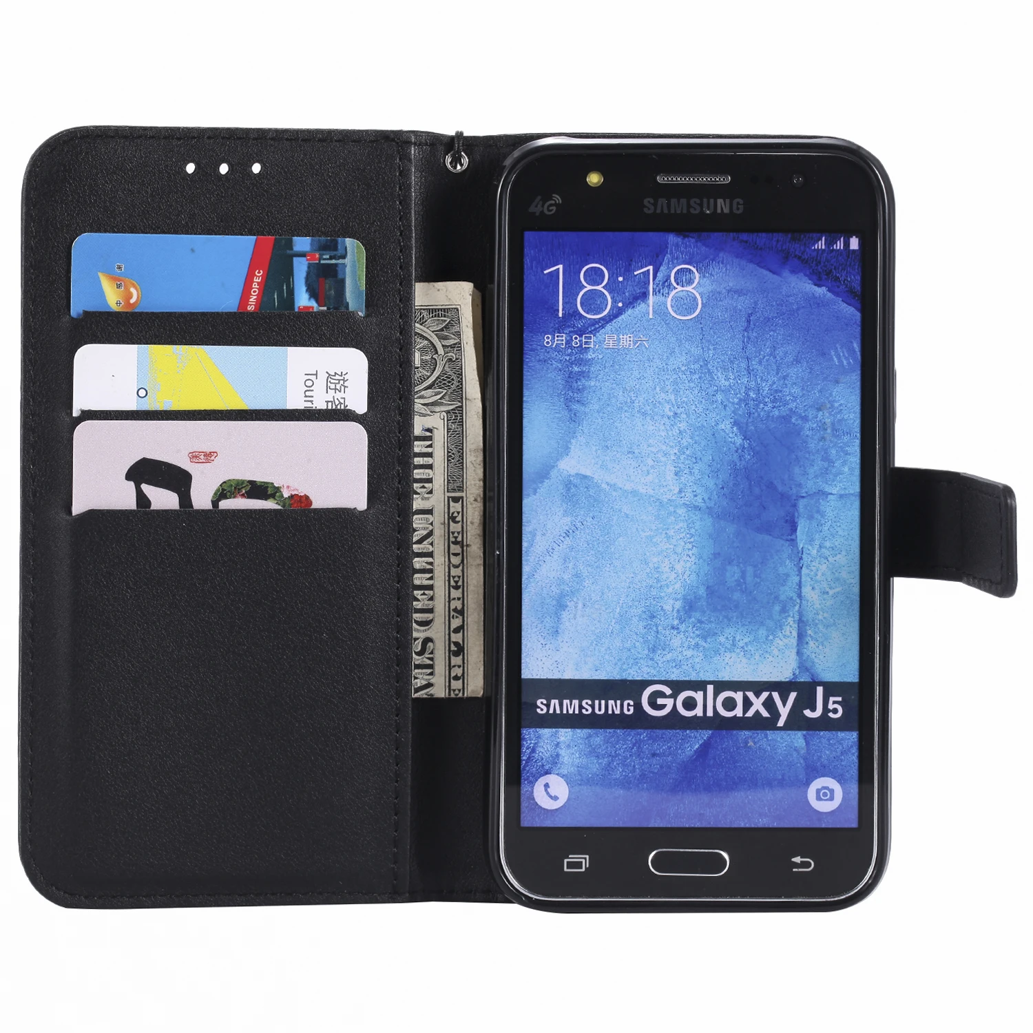Флип чехол для Samsung Galaxy J5 2015 J 5 500 SM J500 J500FN J500F кожаный телефона J500H