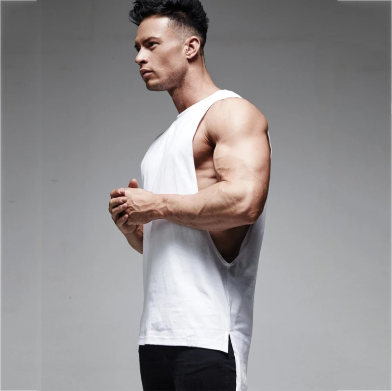 fashion Men sport Vest  gym Tank Top (9)