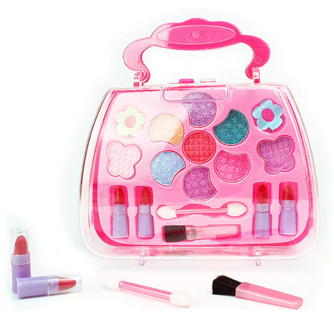 New Girl Make Up Toys Pretend Play Kid Makeup Set Safety Non toxic