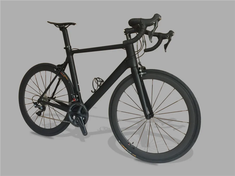 Cheap Full Carbon Road Bike 700C Carbon Complete Bicycle With 50mm Carbon Wheels Ultegra R8000 Road Bike 49/51/54/56/58cm Available 3 Cheap Full Carbon Road Bike 700C Carbon Complete Bicycle With 50mm Carbon Wheels Ultegra R8000 Road Bike 49/51/54/56/58cm Available 3