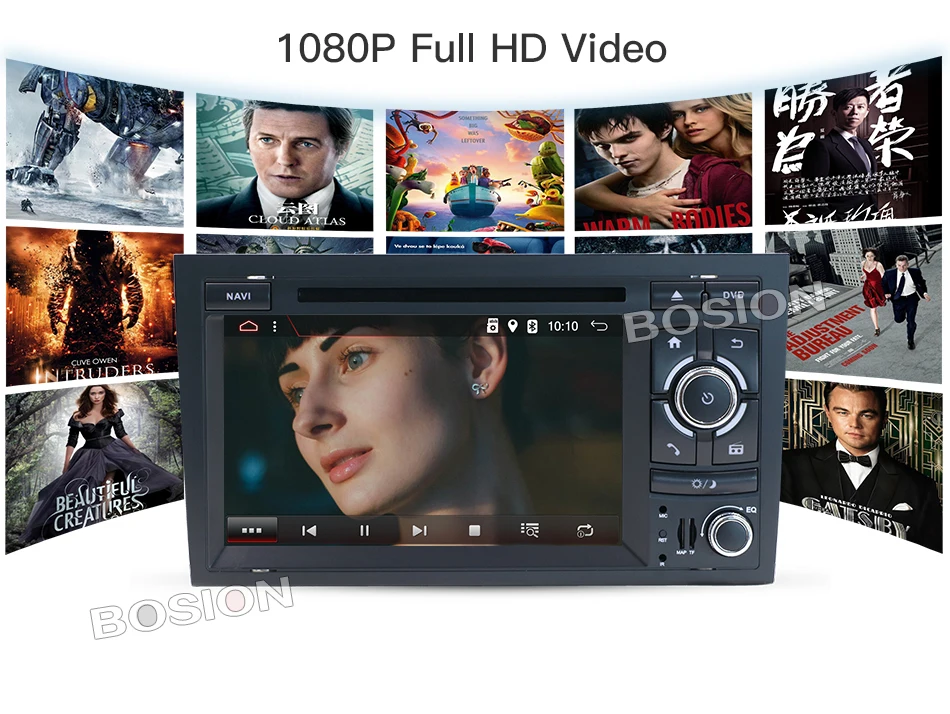 Perfect 8 Core 2 din Android 9.0 Car DVD CD player GPS Navigation for Audi A4 GPS (2003-2008) Audi S4/RS4/8E/8F/B9/B7 Autoradio Stereo 3