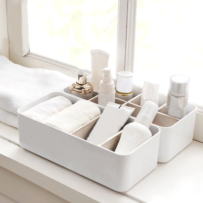 

Makeup Storage Boxes Bins Cosmetic Organizer Jewelry Underware Towel Socks Case Home Decorations Organization Accessories Items
