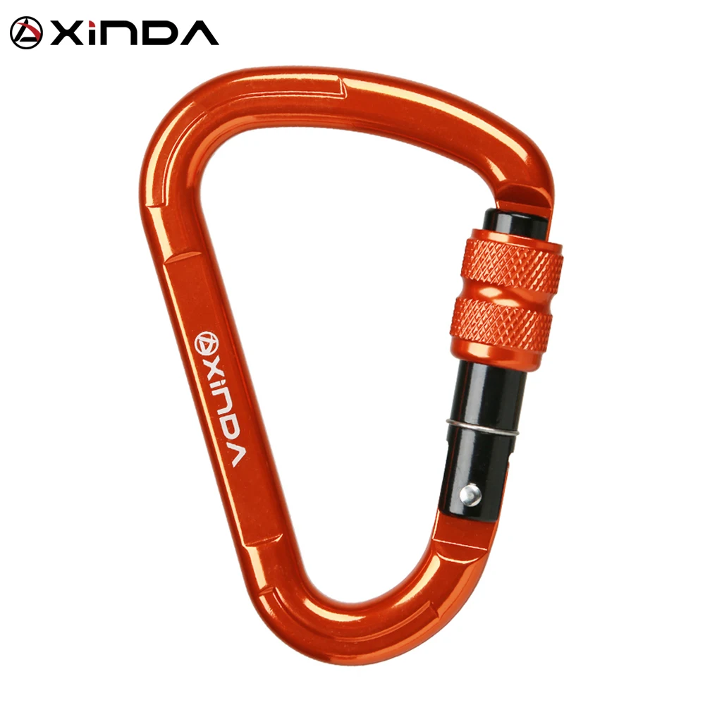 XINDA Открытый скалолазание 25KN соединитель безопасности замок грушевидные