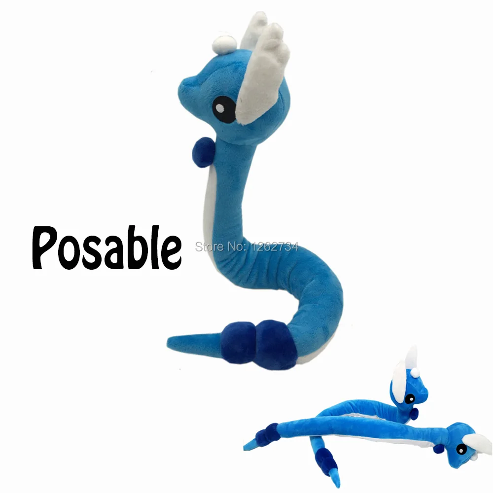 

Free Shipping EMS 100/Lot 60CM Long Dragonair Plush Doll Figure
