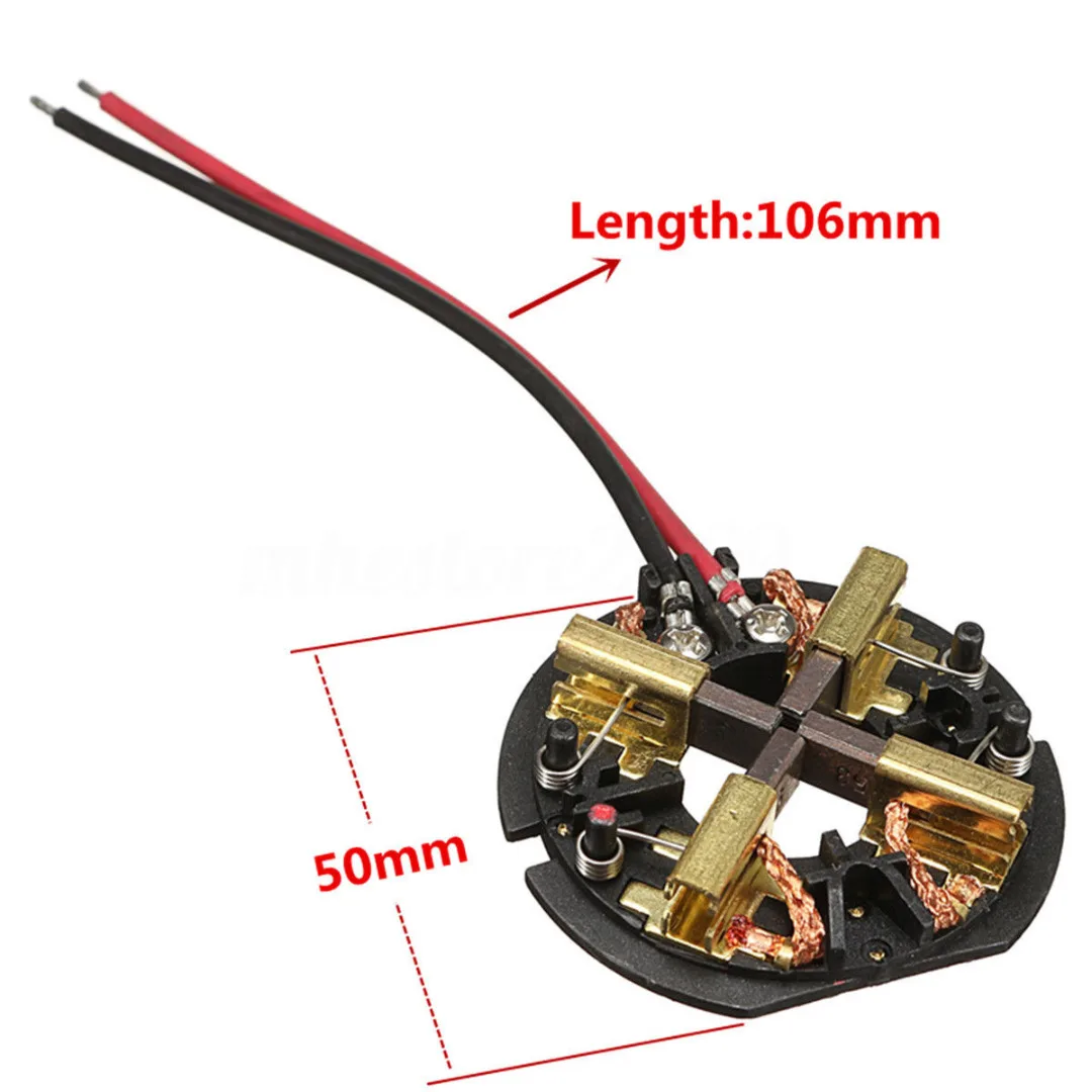 

1PCS Motor Carbon Brush Kit Metal Brush Assembly Kit for Garden Electric Machine Hand Power Tools